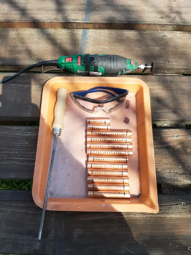 Copper manifold